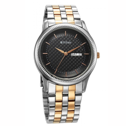 Titan Karishma 1824KM02 Blue Dial Stainless Steel Strap Men Watch 